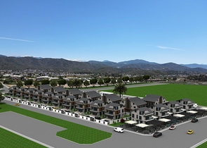 Квартира 2+1 4+1 и Отдельно стоящая  вилла с 4 спальнями на продажу в районе Коджа-Чалис