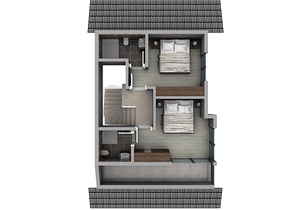 Квартира 2+1 4+1 и Отдельно стоящая  вилла с 4 спальнями на продажу в районе Коджа-Чалис
