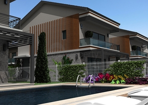 Квартира 2+1 4+1 и Отдельно стоящая  вилла с 4 спальнями на продажу в районе Коджа-Чалис