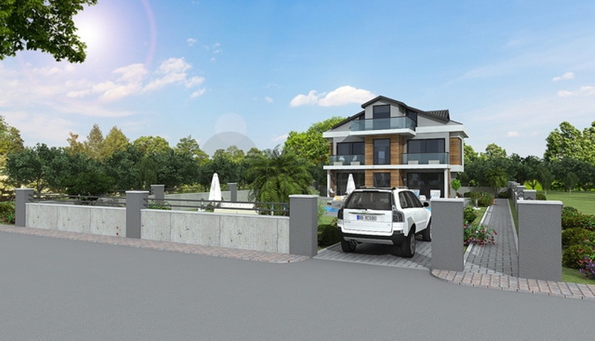 Отдельная вилла 4+1 в строящемся проекте , район Фетхие 