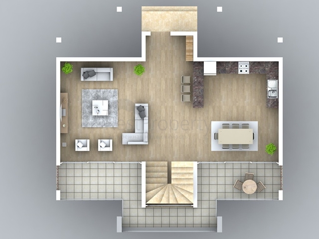 Отдельная вилла 4+1 в строящемся проекте , район Фетхие 