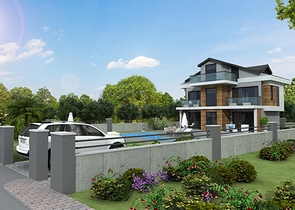 Отдельная вилла 4+1 в строящемся проекте , район Фетхие 