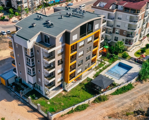 Квартиры планировок 1+1 в новом комплексе в районе Хурма