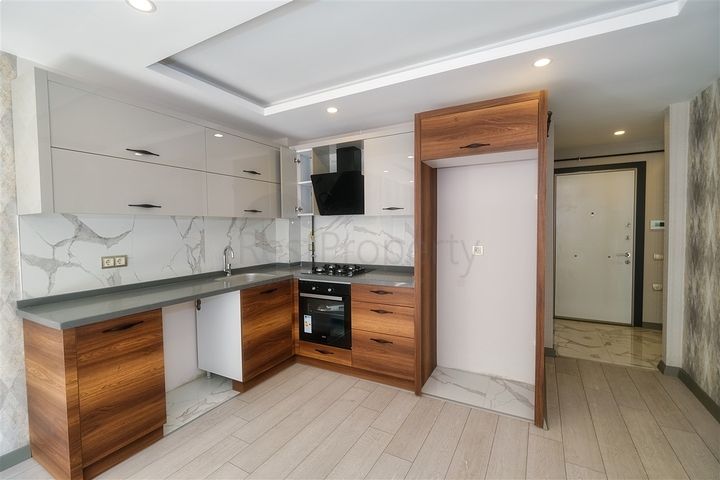 Квартиры планировок 1+1 в новом комплексе в районе Хурма