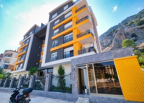 Квартиры планировок 1+1 в новом комплексе в районе Хурма