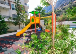 Квартиры планировок 1+1 в новом комплексе в районе Хурма