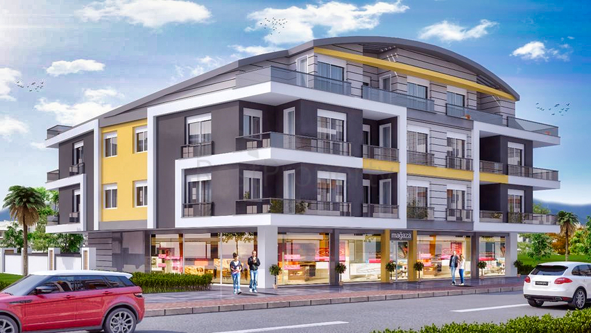 Инвестиционный проект в Коньяалты, Сарысу, в шаговой доступности от моря