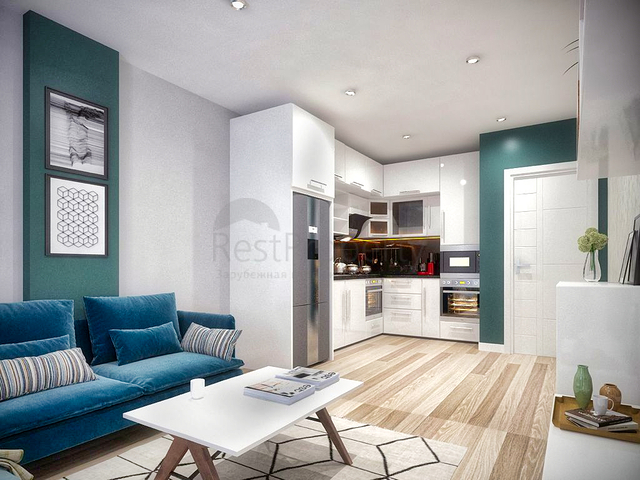 Инвестиционный проект в Коньяалты, Сарысу, в шаговой доступности от моря