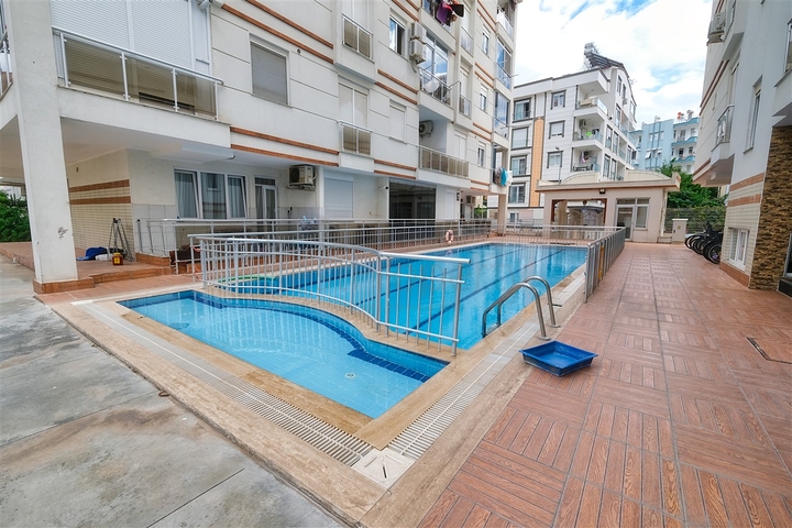 Квартира с планировкой 1+1 в районе Хурма - Анталия 