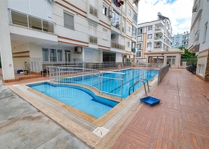 Квартира с планировкой 1+1 в районе Хурма - Анталия 