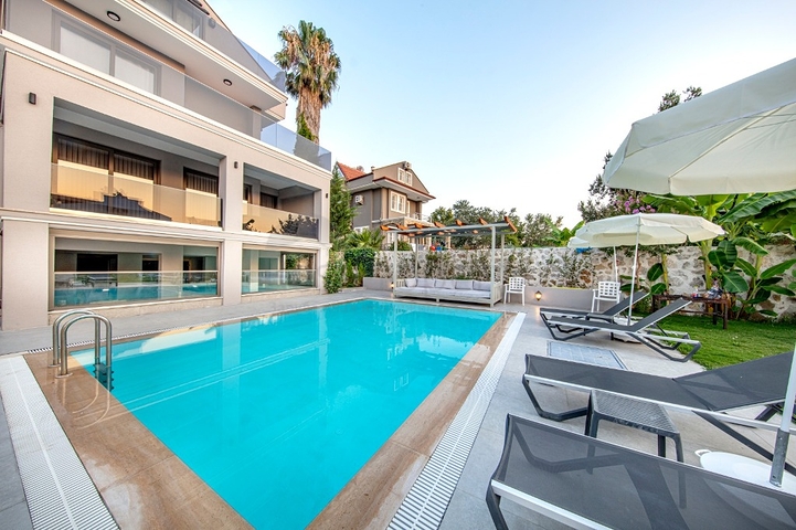 Вилла планеровки 4+1 в микрорайоне Оваджик - Фетхие