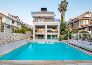 Вилла планеровки 4+1 в микрорайоне Оваджик - Фетхие