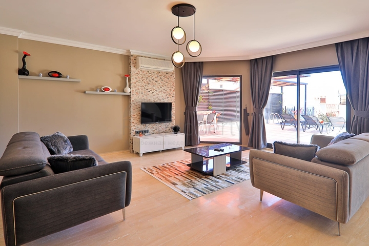 Вилла планировки 3+1  в районе  Калкан