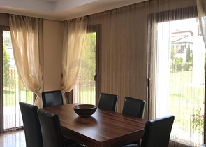 Вилла 3+1 с мебелью в комплексе гостиничного типа в Белеке Анталья