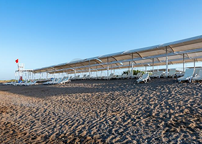 Вилла 3+1 с мебелью в комплексе гостиничного типа в Белеке Анталья