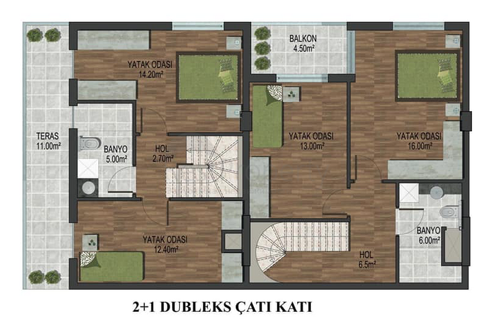 Квартиры в районе Коньяалты Анталья