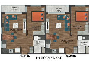 Квартиры в районе Коньяалты Анталья