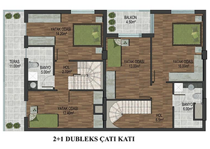 Квартиры в районе Коньяалты Анталья