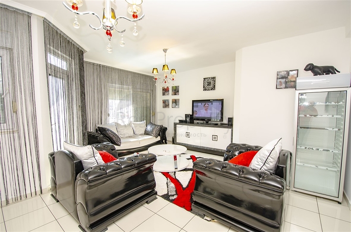 Квартира 3+1 с мебелью в комплексе в Хурме Коньяалты Анталья