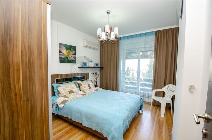 Квартира 3+1 с мебелью в комплексе в Хурме Коньяалты Анталья