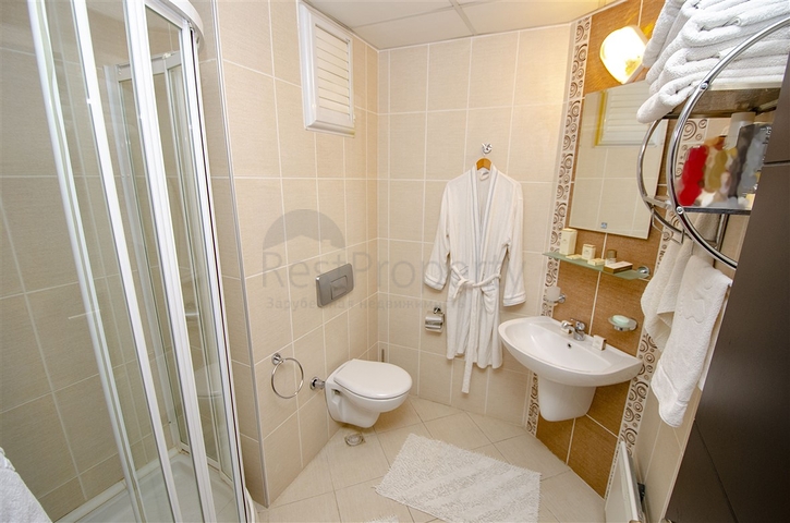 Квартира 3+1 с мебелью в комплексе в Хурме Коньяалты Анталья