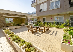 Квартира 3+1 с мебелью в комплексе в Хурме Коньяалты Анталья