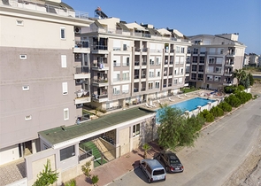 Квартира 3+1 с мебелью в комплексе в Хурме Коньяалты Анталья