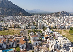 Квартира 3+1 с мебелью в комплексе в Хурме Коньяалты Анталья