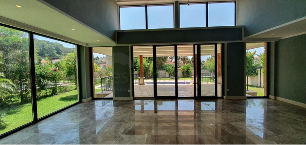 Отдельностоящая вилла 3+1 с бассейном в Кирише Кемере