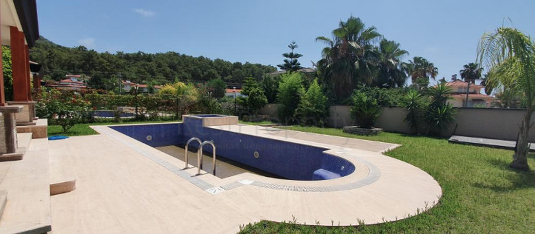 Отдельностоящая вилла 3+1 с бассейном в Кирише Кемере