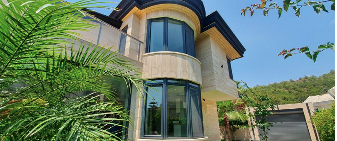 Отдельностоящая вилла 3+1 с бассейном в Кирише Кемере