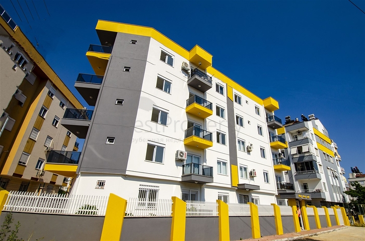 Квартиры 1+1  в готовом проекте в Муратпаше Анталья