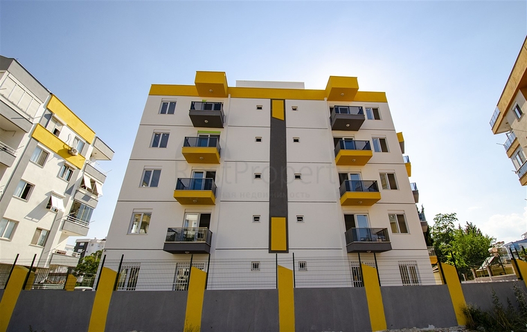 Квартиры 1+1  в готовом проекте в Муратпаше Анталья