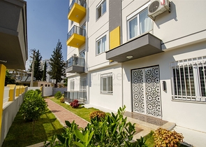 Квартиры 1+1  в готовом проекте в Муратпаше Анталья