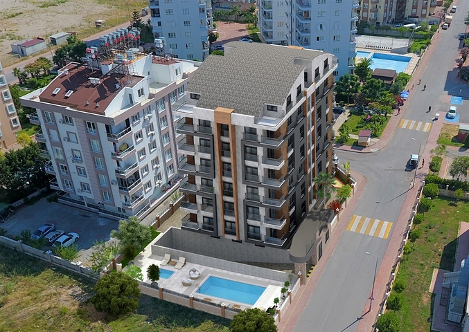 Квартиры в микрорайоне Сарысу - Анталия   