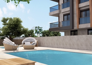 Квартиры в микрорайоне Сарысу - Анталия   