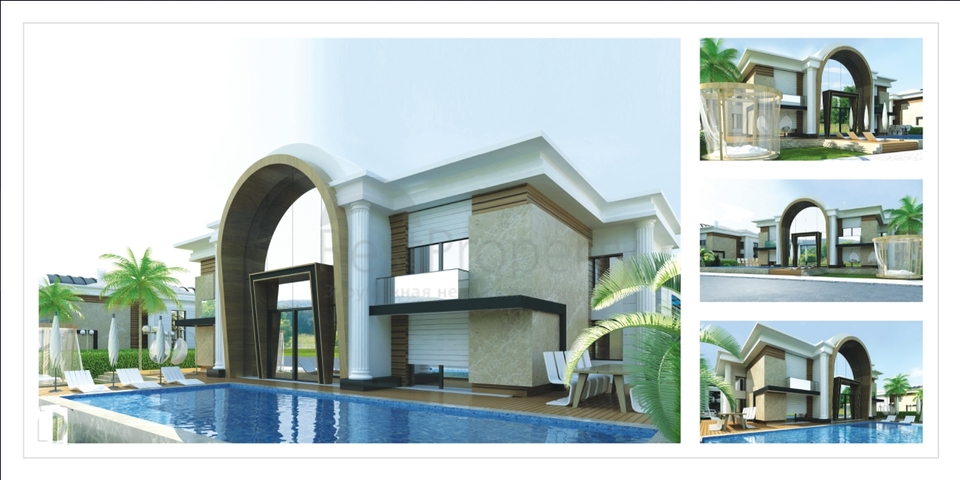 Элитный комплекс вилл в Дошемеальты Анталья