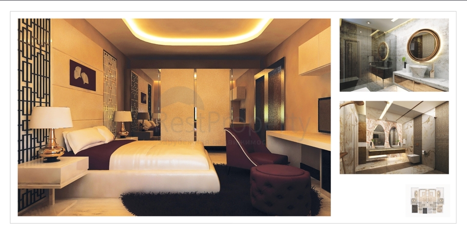 Элитный комплекс вилл в Дошемеальты Анталья