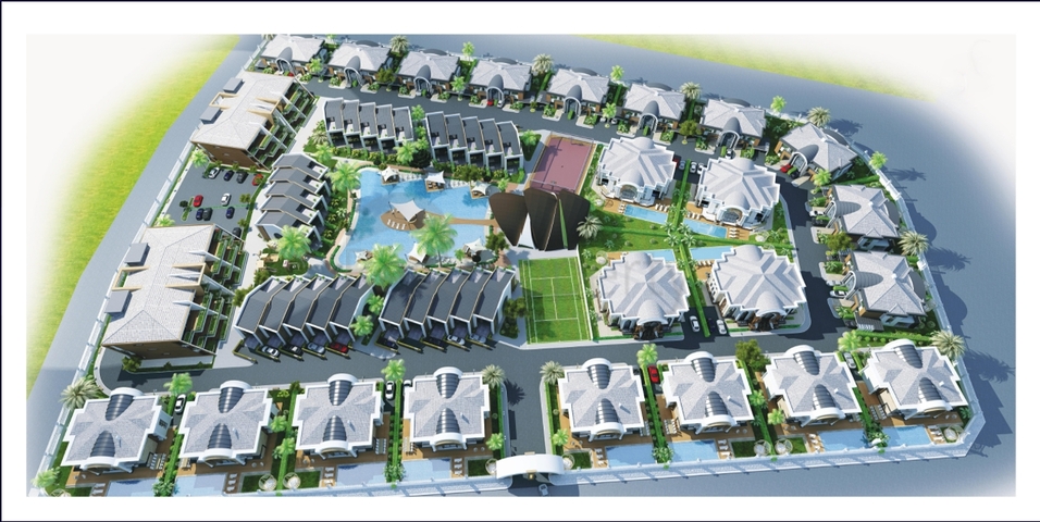 Элитный комплекс вилл в Дошемеальты Анталья