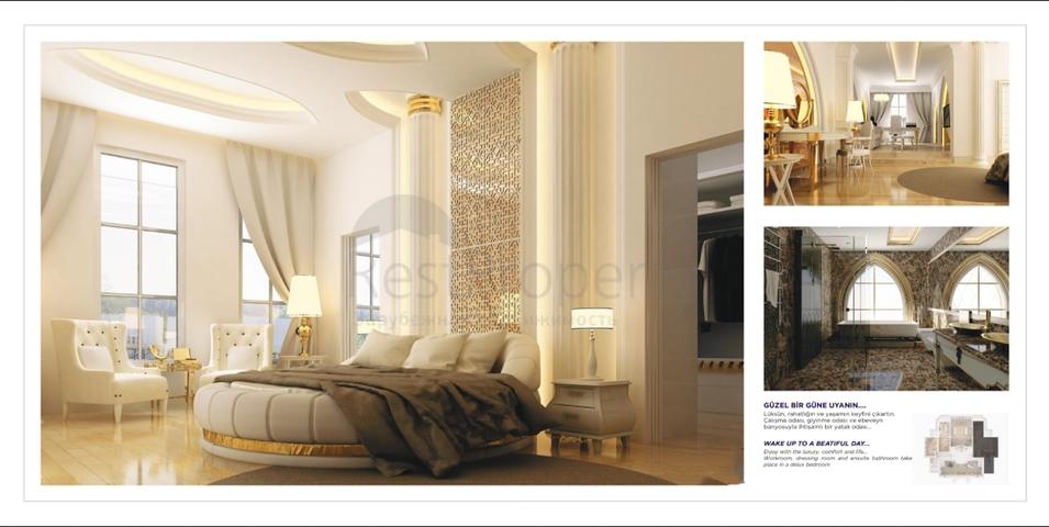 Элитный комплекс вилл в Дошемеальты Анталья