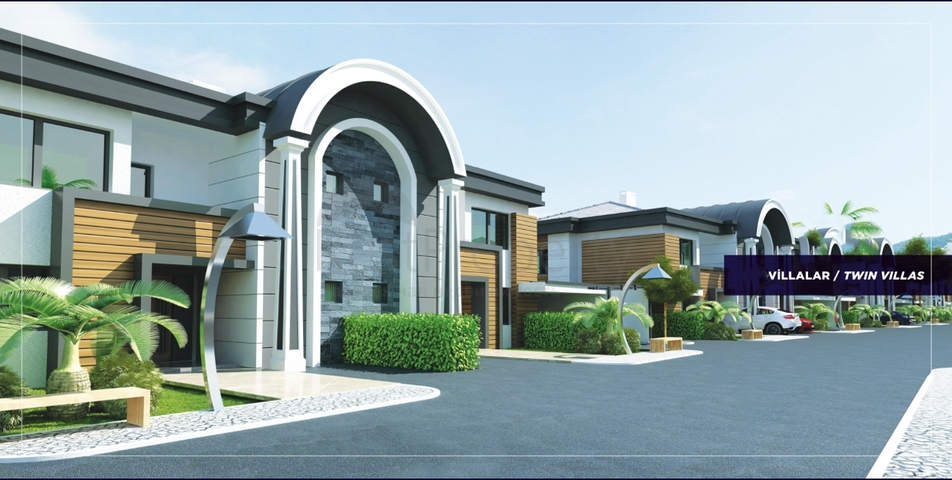 Элитный комплекс вилл в Дошемеальты Анталья