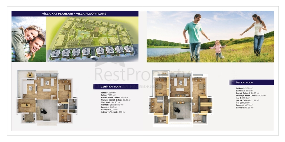 Элитный комплекс вилл в Дошемеальты Анталья