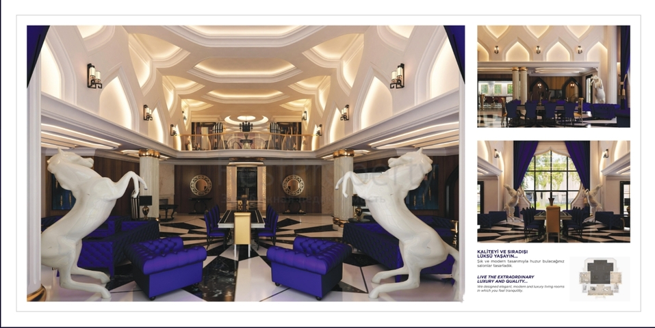 Элитный комплекс вилл в Дошемеальты Анталья