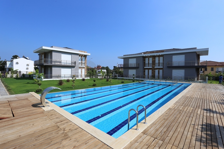 Квартиры 2+1 в новом комплексе в Чамьюва Кемере 800 м до моря