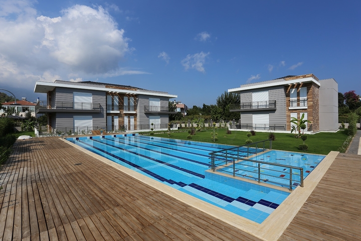 Квартиры 2+1 в новом комплексе в Чамьюва Кемере 800 м до моря