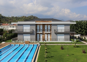 Квартиры 2+1 в новом комплексе в Чамьюва Кемере 800 м до моря