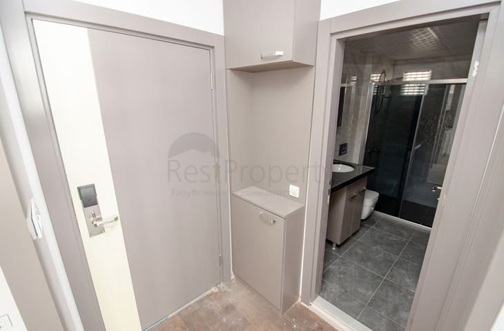 Двухкомнатная квартира с видом на горы Торос в Коньяалты 