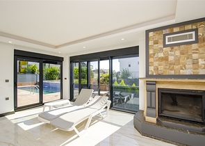 Элитная вилла 8+2 в районе Кунду Лара Анталья