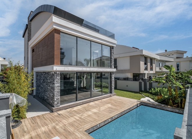 Эксклюзивный жилой комплекс вилл в микрорайоне Гюзелоба (Лара)