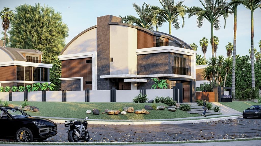 Эксклюзивный жилой комплекс вилл в микрорайоне Гюзелоба (Лара)